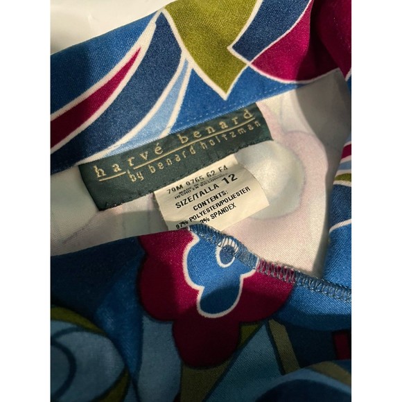 Harve Benard Retro Button Shirt size 12 - Picture 4 of 4